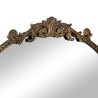 Wall mirror Golden Crystal Iron 47 x 17,5 x 53 cm