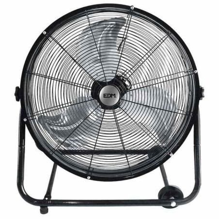 Floor Fan EDM 33933 Black 180 W Ø 60 cm Ø 60 x 70 cm With wheels