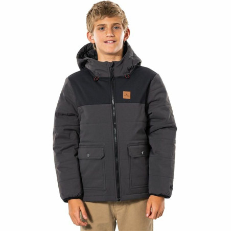 Children's Sports Jacket Rip Curl Ridge Grey Black