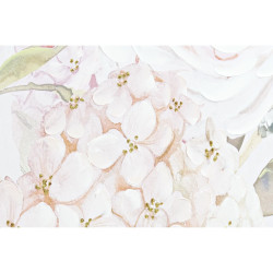 Painting DKD Home Decor 120 x 3 x 60 cm Flowers Shabby Chic (2 Units)