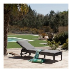 Sun-lounger Allibert by KETER 8711245146294 Grey 187 x 58 x 29 cm