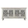 Sideboard Home ESPRIT Grey Mango wood Mirror 191 x 43 x 98 cm