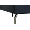 Sofa DKD Home Decor Blue Metal 300 x 160 x 85 cm