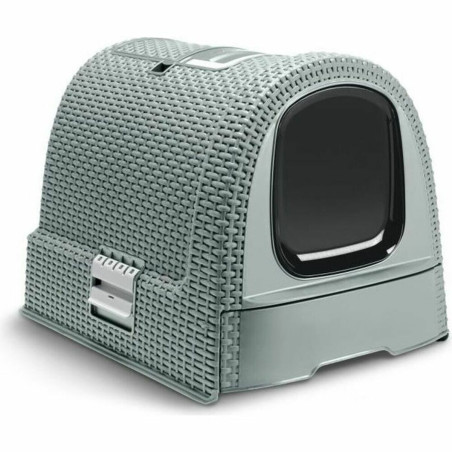 Cat Litter Box Curver Grey 51 x 38,5 x 39,5 cm