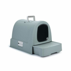 Cat Litter Box Curver Grey 51 x 38,5 x 39,5 cm