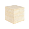 Small Side Table Home ESPRIT Beige Magnesium 40 x 40 x 40 cm