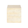 Small Side Table Home ESPRIT Beige Magnesium 40 x 40 x 40 cm