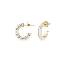 Ladies' Earrings Guess JUBE01491JWYGWHT-U Metal