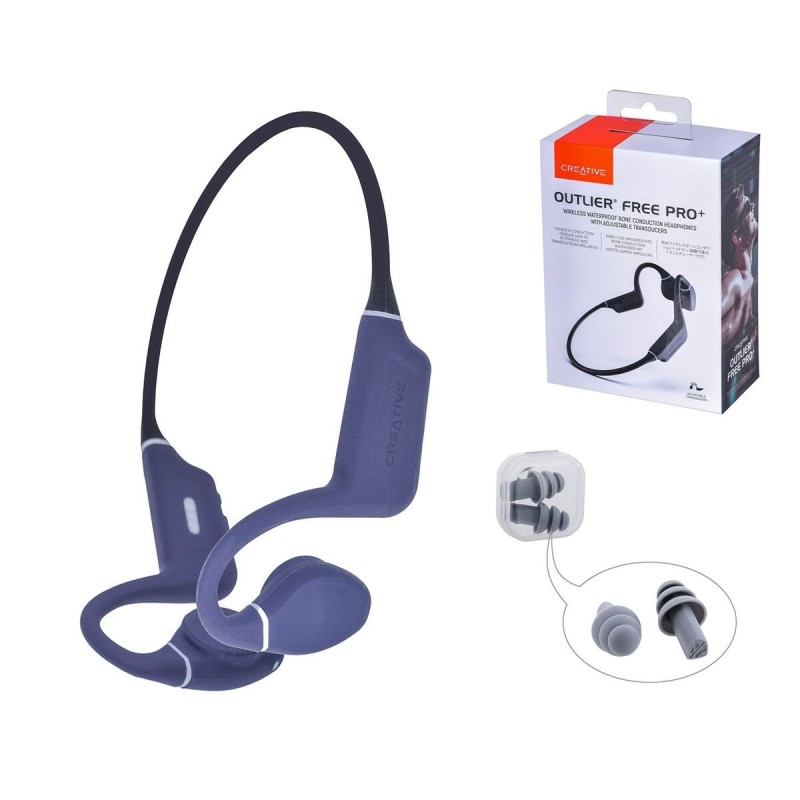 Sport Bluetooth Headset Creative Technology Blue