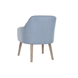 Dining Chair DKD Home Decor Blue White 61 x 68 x 78 cm