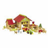 Playset Jeujura Large farm 220 Pieces