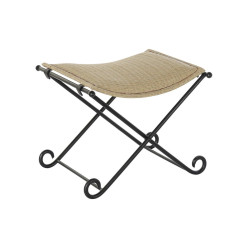 Footrest DKD Home Decor Metal 53 x 45 x 44 cm