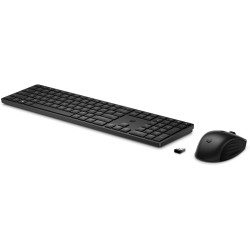 Keyboard and Mouse HP 4R013AA Black English Qwerty US