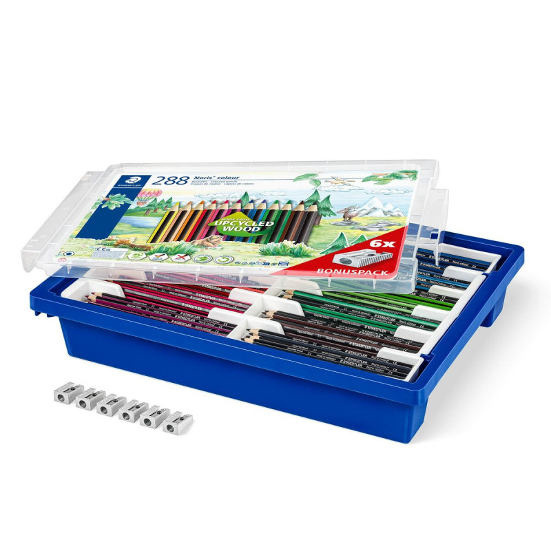 Colouring pencils Staedtler Noris 288 Pieces Multicolour