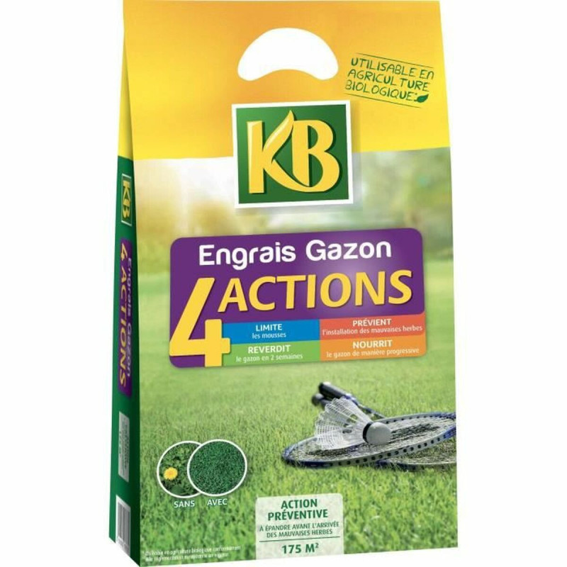 Plant fertiliser KB Grass 4-in-1 280 m² 7 kg