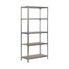 Shelves Simon Rack Maderclick 5/400 750 kg Metal Wood 5 Shelves Particleboard (180 x 90 x 40 cm)