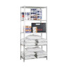 Shelves Simon Rack Maderclick 5/400 750 kg Metal Wood 5 Shelves Particleboard (180 x 90 x 40 cm)