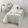 Bedspread (quilt) Kids&Cotton Kenai Big animals 190 x 270 cm