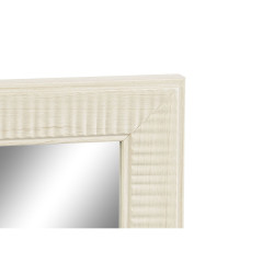 Wall mirror DKD Home Decor Brown Natural Dark grey Ivory Crystal polystyrene 36 x 2 x 95,5 cm (4 Pieces) (4 Units)