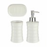 Bath Set White Ceramic (12 Units)