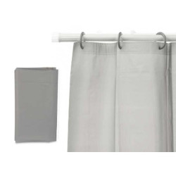 Bath Set Grey PVC Polyethylene EVA (12 Units)