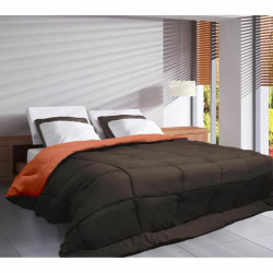 Duvet Poyet  Motte CALGARY Chocolate Coral 400 g /m² 220 x 240 cm