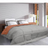 Duvet Poyet  Motte CALGARY Grey 240 x 260 cm 400 g /m²