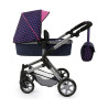 Doll Stroller Reig Combi Neo Pro Navy Blue 63 cm