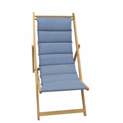 Sun-lounger Jardin Prive Fjord Blue 106 x 55 x 95 cm