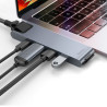 USB Hub Baseus CAHUB-L0G Grey Black/Silver