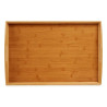 Tray Brown Bamboo 38 x 6 x 58 cm (6 Units)