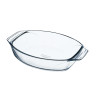 Oven Dish Pyrex Irresistible Transparent Glass Oval 39,5 x 27,5 x 7 cm (4 Units)