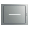 Conventional Hood Cata BENNU SLIM 900X Silver Steel