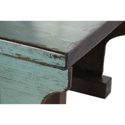 Console Home ESPRIT Turquoise Elm wood 170 x 49 x 88 cm