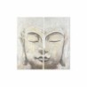 Set of 2 pictures DKD Home Decor Buddha Oriental (120 x 3,7 x 120 cm)