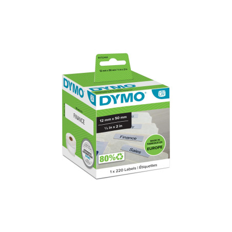 Printer Labels Dymo 99017 50 x 12 mm LabelWriter™ White (6 Units)