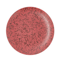 Flat plate Ariane Oxide Ceramic Red (Ø 31 cm) (6 Units)