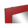 Wall mirror DKD Home Decor Mirror Fir Red Black MDF (70 x 2 x 90 cm)