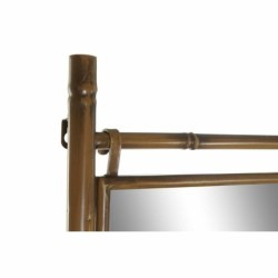 Free-Standing Towel Rack DKD Home Decor Mirror Metal Mustard (55 x 3 x 190 cm)