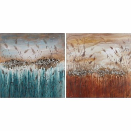 Painting DKD Home Decor 100 x 3,5 x 100 cm Modern (2 Units)