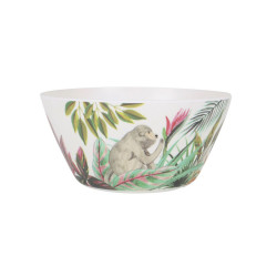 Salad Bowl Alfares Melamin Jungle 25 x 12 cm (24 Units)