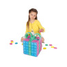 Construction set Clics ROLLERBOX GLITTER Multicolour 400 Pieces