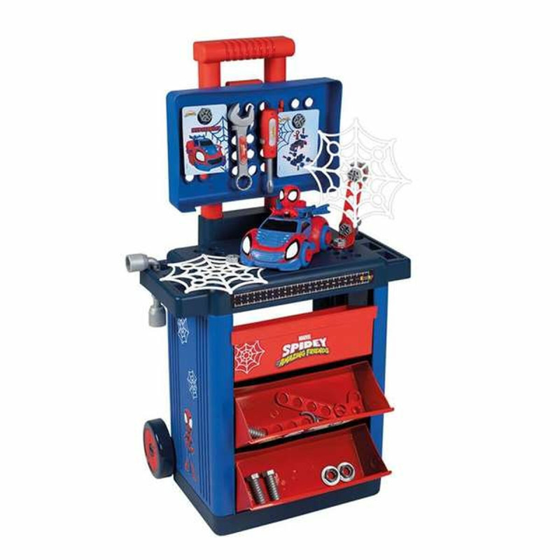 Set of tools for children Spidey Trolley 73 x 39 x 26,5 cm