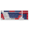 Keyboard A4 Tech A4TKLA47263 White Multicolour QWERTY