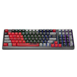 Keyboard A4 Tech A4TKLA47261 Male Mechanic Black Multicolour QWERTY