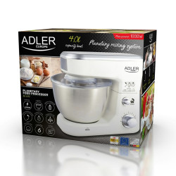 Food Processor Adler AD 4216 White Black 500 W 4 L