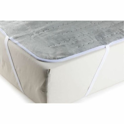 Electric mattress cover DOMO 2 persons Franela Grey 160 x 140 cm