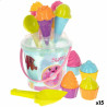 Beach toys set Colorbaby polypropylene (15 Units)