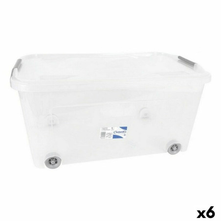 Storage Box with Lid Combi Tontarelli 8035656000EAN 43 L (59 x 38 x 29 cm) (6 Units)