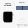 Smartwatch Apple Series 9 Blue Silver 45 mm